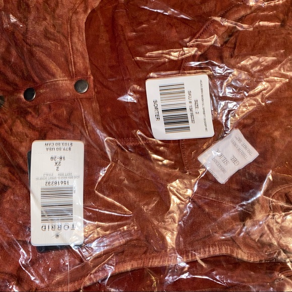 NWT TORRID Jumpsuit - Super Soft Mineral Wash Brown - Picture 6 of 8